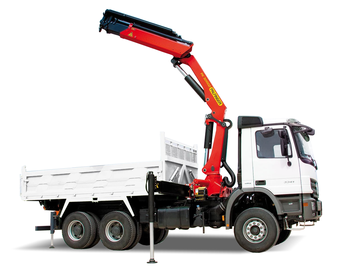 Gru per autocarro medie